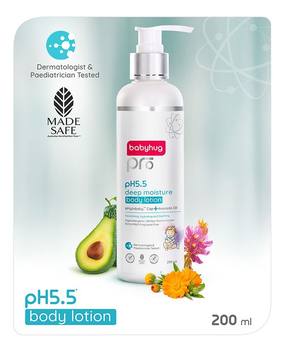 Babyhug Pro pH 5.5 Deep Moisture Lotion - 200 ml