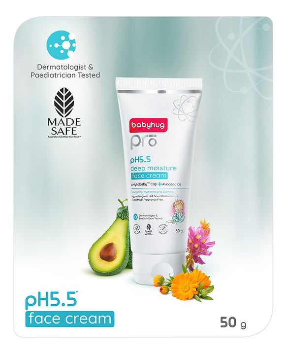 Babyhug Pro pH 5.5 Deep Moisture Face Cream - 50 g