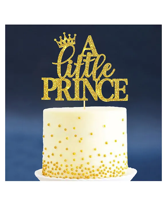 Birthday Prince Cake Topper