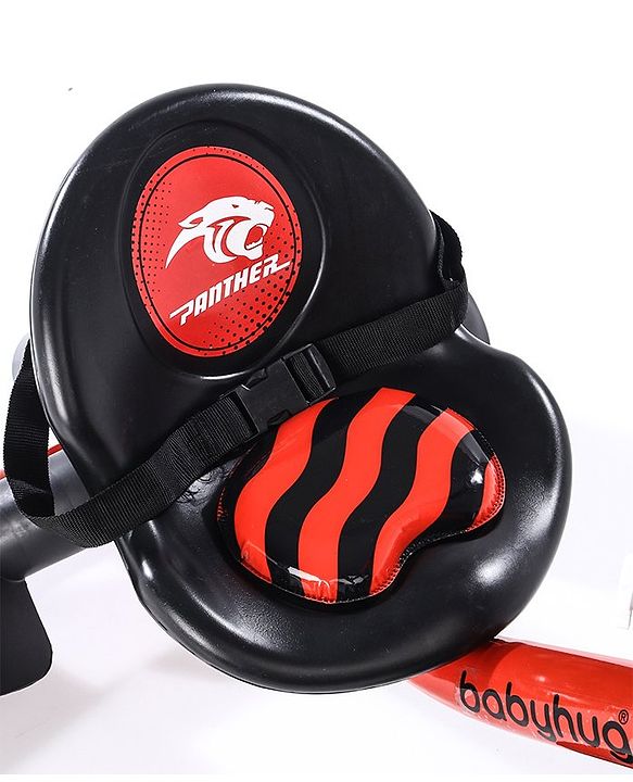 Babyhug Panther Tricycle With Storage Basket - Red
