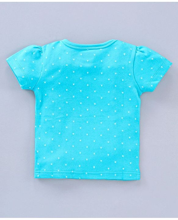 Babyhug Half Sleeves 100 % Cotton Vests Pack of 5 - Mutlicolor