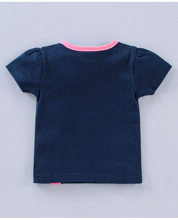 Babyhug Half Sleeves 100 % Cotton Vests Pack of 5 - Mutlicolor