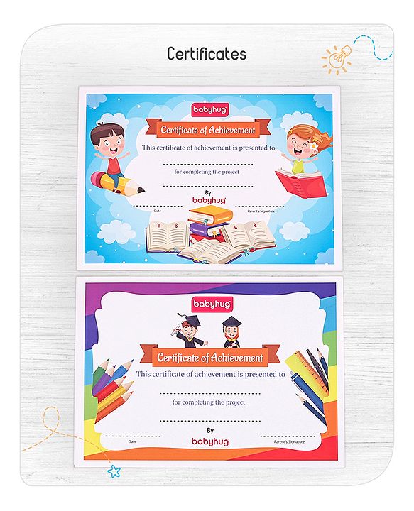 Babyhug My First Number Write N Wipe Activity Cards - Multicolor