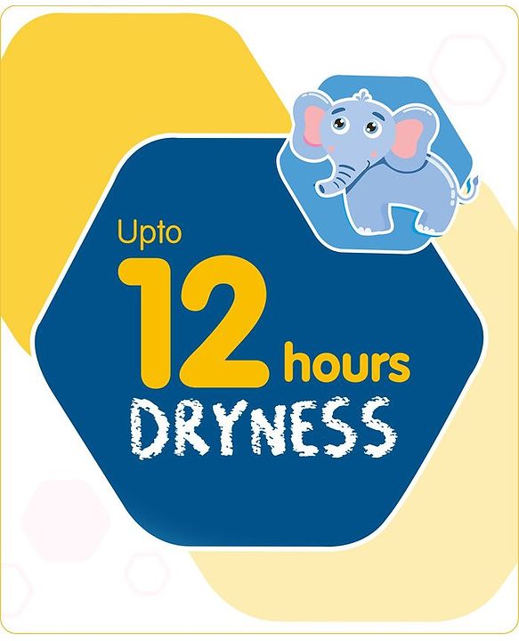 Babyhug Advanced Pant Style Diapers New Born (NB) Size - 36 Pieces