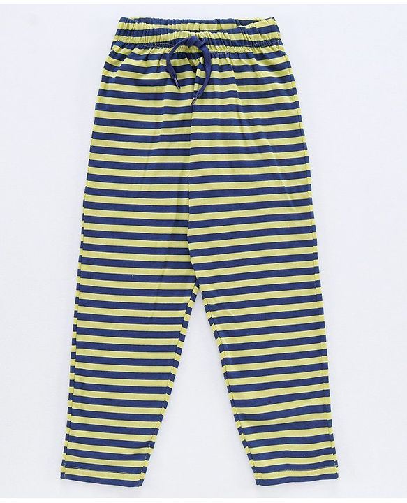 Pine Kids Full Sleeves Bio Wash Night Suit Sports Print - Green Blue