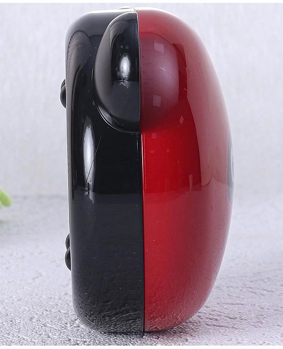 Babyhug Panda Shaped Soap Case - Red & Black