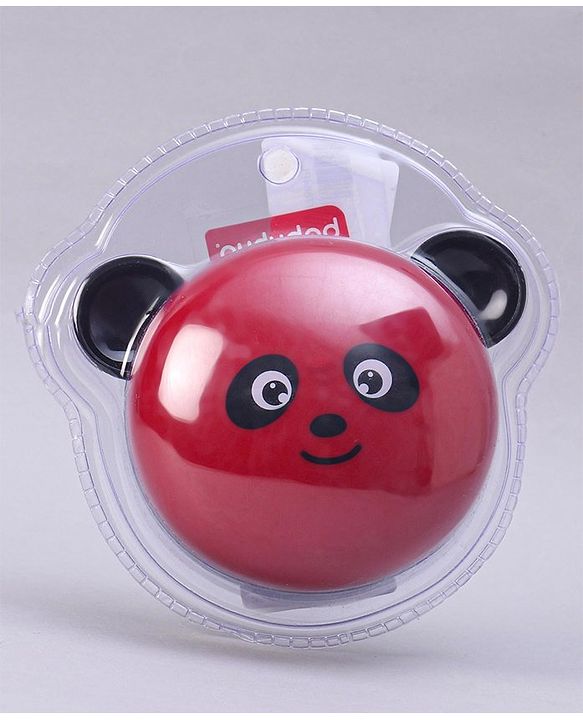 Babyhug Panda Shaped Soap Case - Red & Black