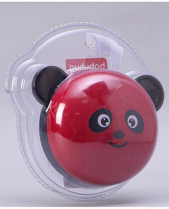 Babyhug Panda Shaped Soap Case - Red & Black