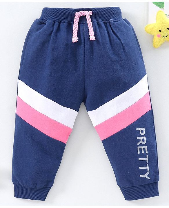 Babyhug Full Length Lounge Pant - Blue