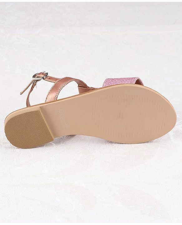 Pine Kids Ethnic Wear Sandal - Rose Golden