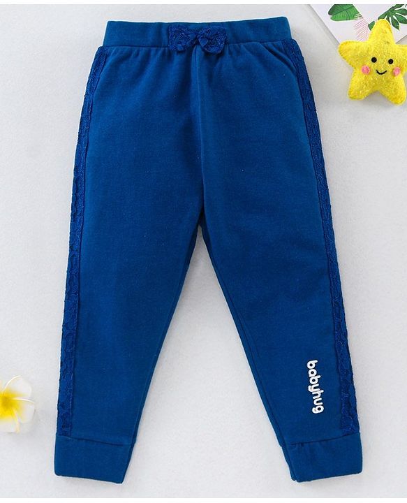 Babyhug Full Length Lounge Pant - Blue