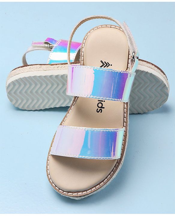 Pine Kids Velcro Closure Sandals - Blue