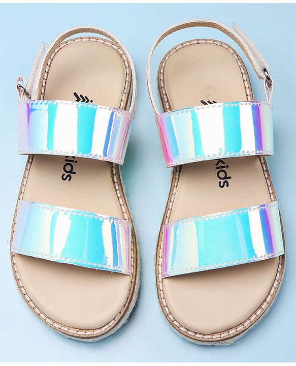 Pine Kids Velcro Closure Sandals - Blue