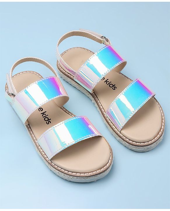 Pine Kids Velcro Closure Sandals - Blue