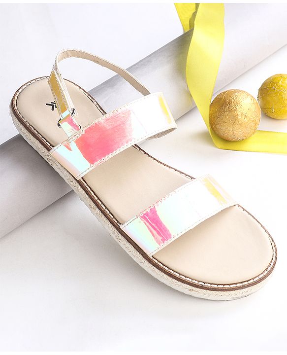 Pine Kids Velcro Closure Sandals - Pink