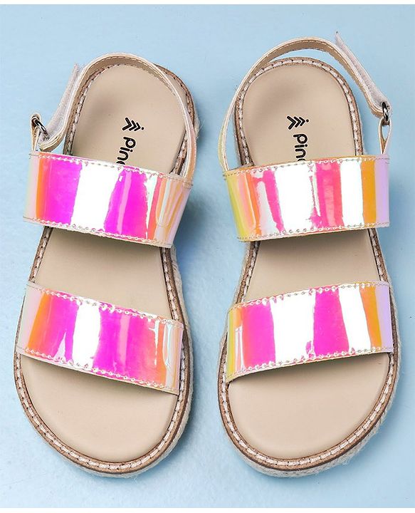 Pine Kids Velcro Closure Sandals - Blue