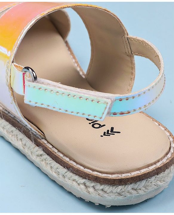 Pine Kids Velcro Closure Sandals - Pink
