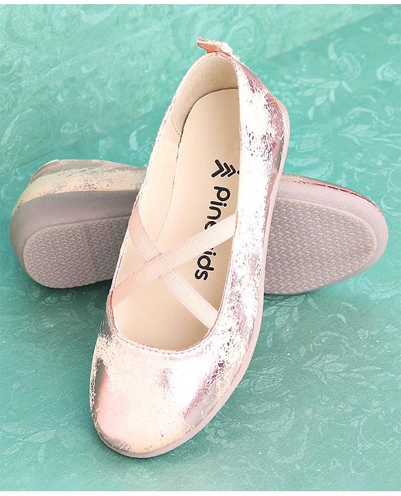 Pine Kids Belly & Peep Toes - Pink