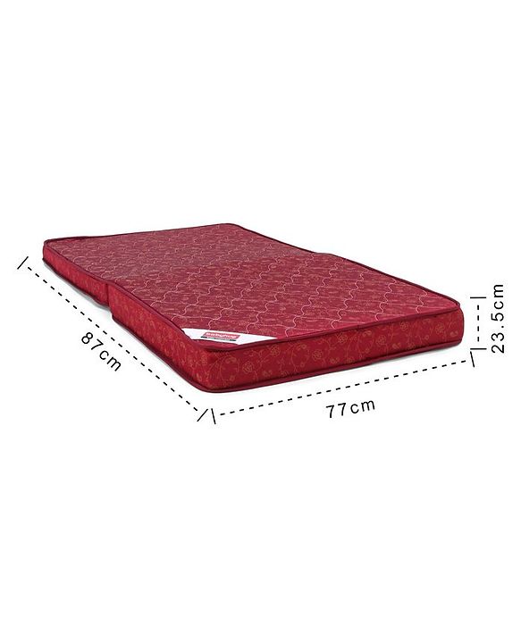 Babyhug Foldable 1 Plus 1 Mattress - Off White