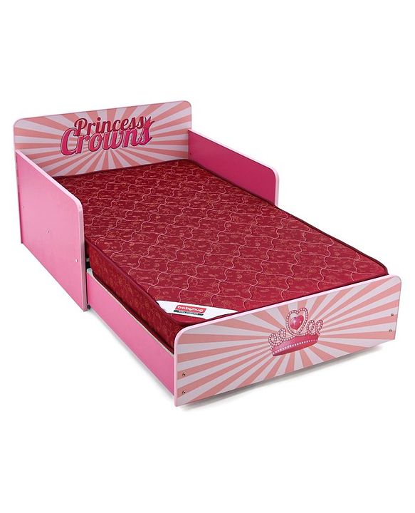 Babyhug Foldable 1 Plus 1 Mattress - Off White