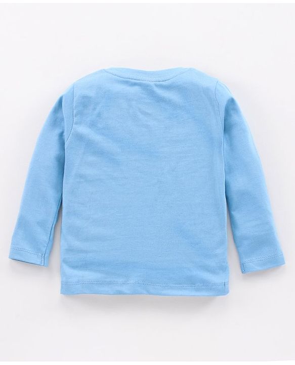 Babyhug Full Sleeves Tee - Blue