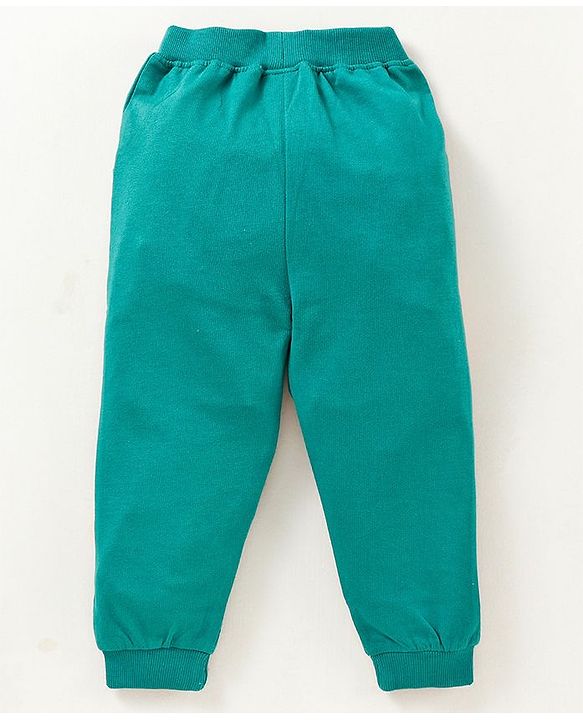 Babyhug Fulll Length Lounge Pant Dino Print - Green