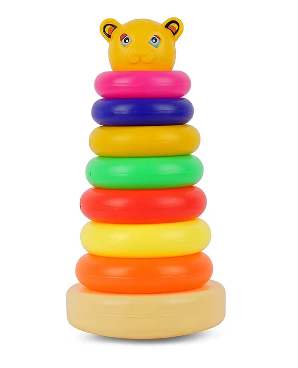 Manan Shopee Baby Stacking Ring Toys Game for Kids ,Teach Colors and Learn  Stacking - Baby Stacking Ring Toys Game for Kids ,Teach Colors and Learn  Stacking . shop for Manan Shopee