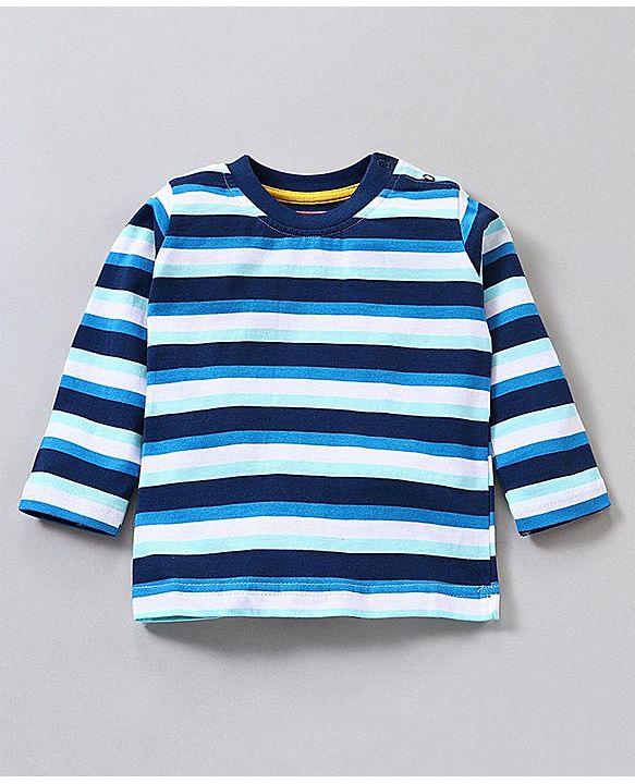 Babyhug Full Sleeves Animal Print Tee Pack of 7 - Multicolor