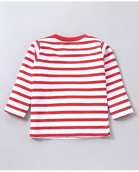 Babyhug Full Sleeves Animal Print Tee Pack of 7 - Multicolor