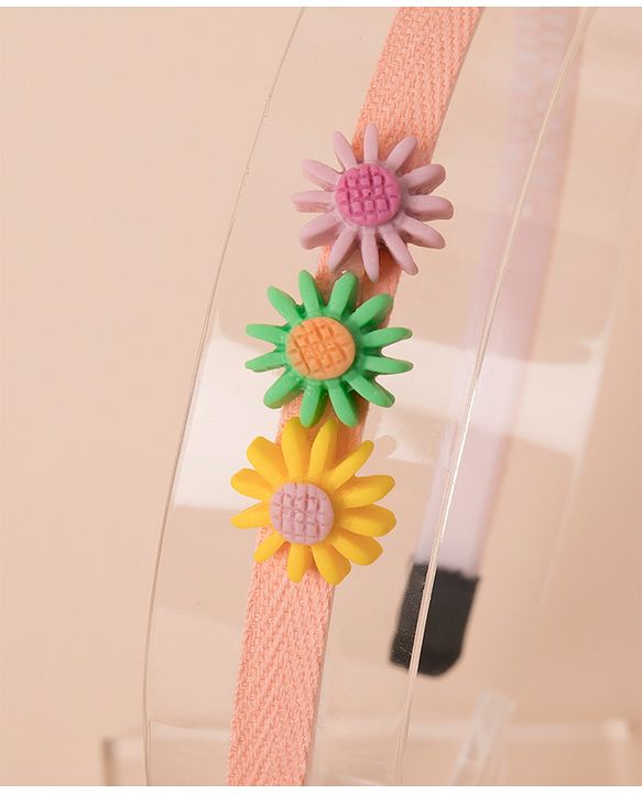 Pine Kids Hair Accessories Combo Free Size Pack of 5 - Multicolor