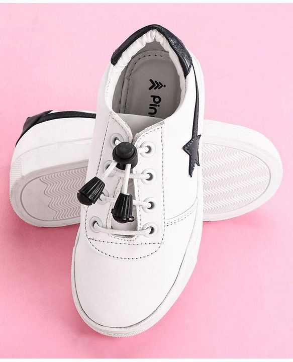 Pine Kids Casual Shoes - White