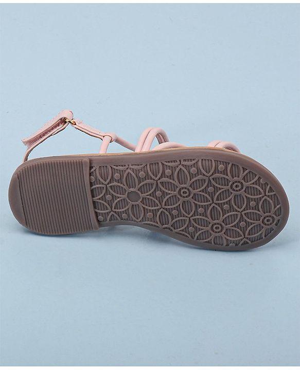 Pine Kids Sandals With Velcro Closure - Pink