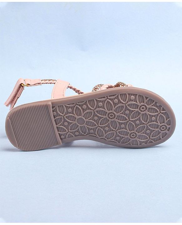 Pine Kids Sandals With Velcro Closure - Pink