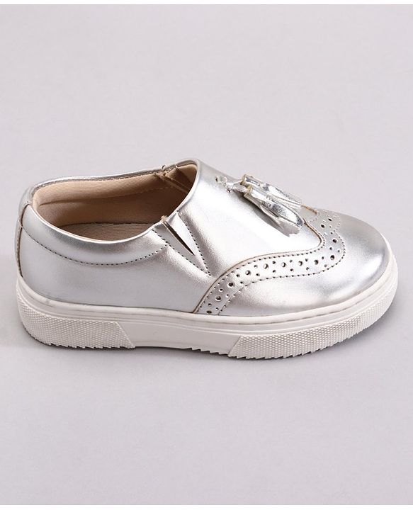Pine Kids Pull On Casual Chunky Sole Shoes - Golden