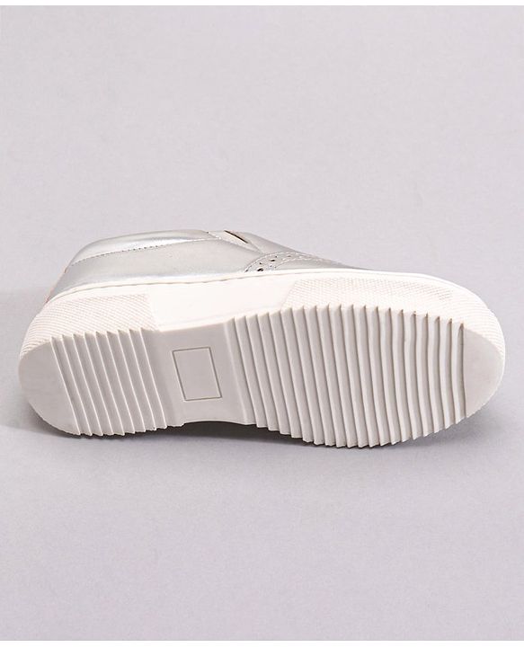 Pine Kids Pull On Casual Chunky Sole Shoes - Silver