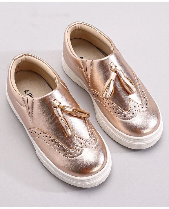 Pine Kids Pull On Casual Chunky Sole Shoes - Silver