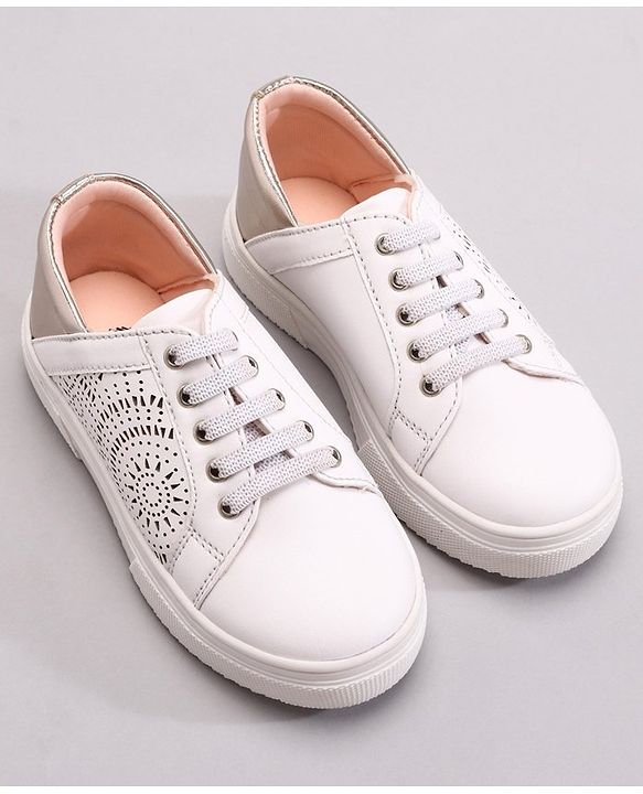 Pine Kids Casual Shoes - White