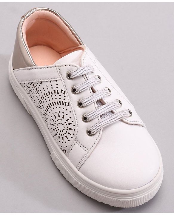 Pine Kids Casual Shoes - White
