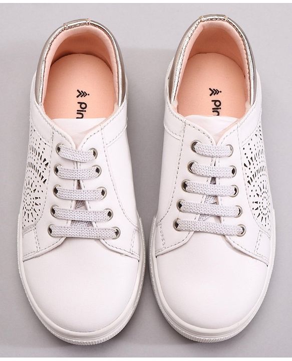Pine Kids Casual Shoes - White