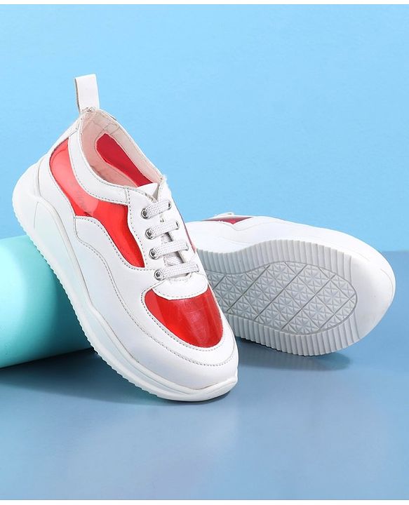 Pine Kids Slip On Casual Shoes - Red