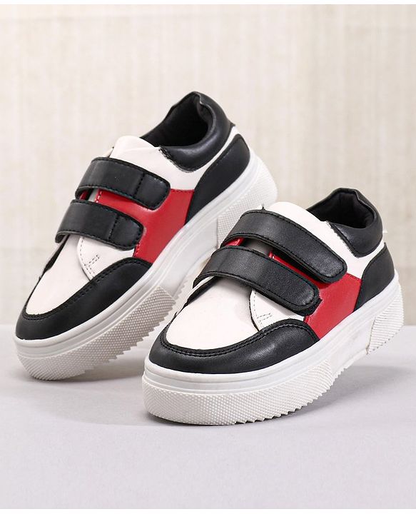 Pine Kids Casual Chunky Sole Shoes - Black