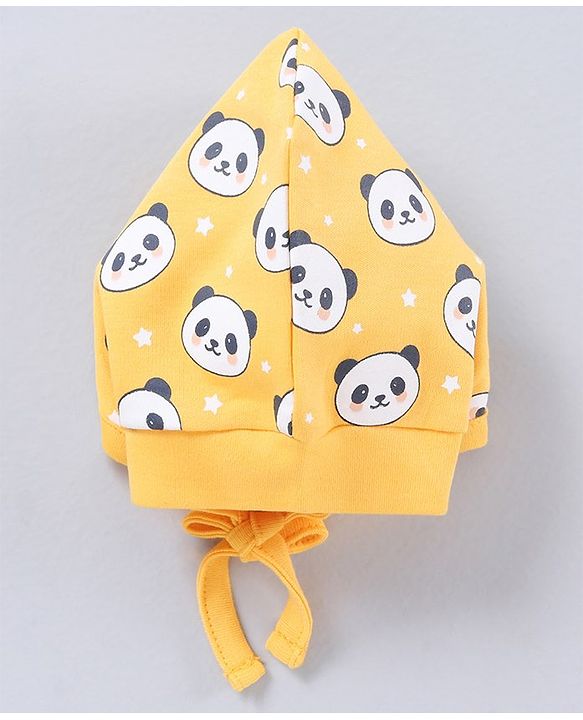 Babyhug 100% Cotton Cap Pack of 2 - Multicolour
