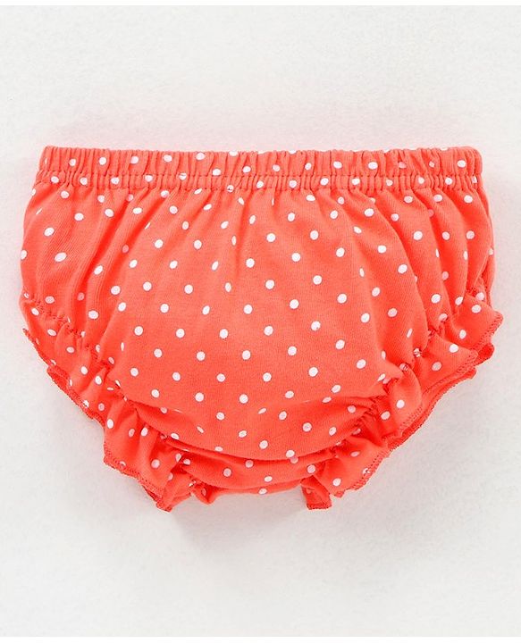 Babyhug 100% Cotton Antibacterial Bloomers Multi Print Pack of 3 - Multicolor
