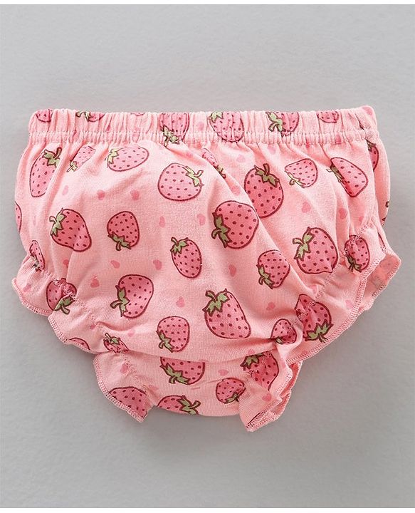 Babyhug Antibacterial Cotton Bloomers Printed Pack of 3 - Multicolour