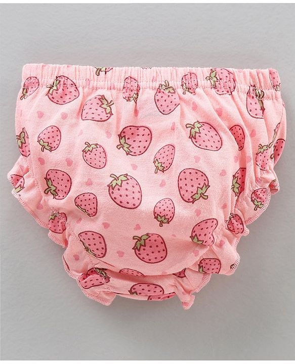 Babyhug Antibacterial Cotton Bloomers Printed Pack of 3 - Multicolour