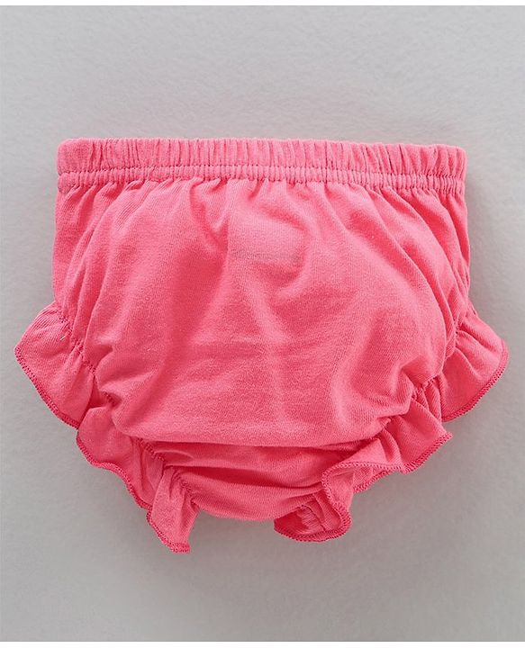 Babyhug Antibacterial Cotton Bloomers Printed Pack of 3 - Multicolour