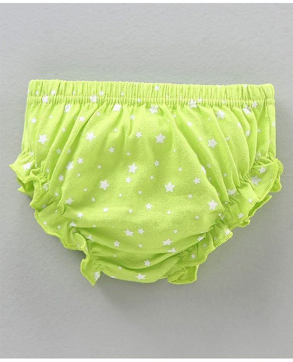 Babyhug Antibacterial Cotton Bloomers Printed Pack of 3 - Multicolour