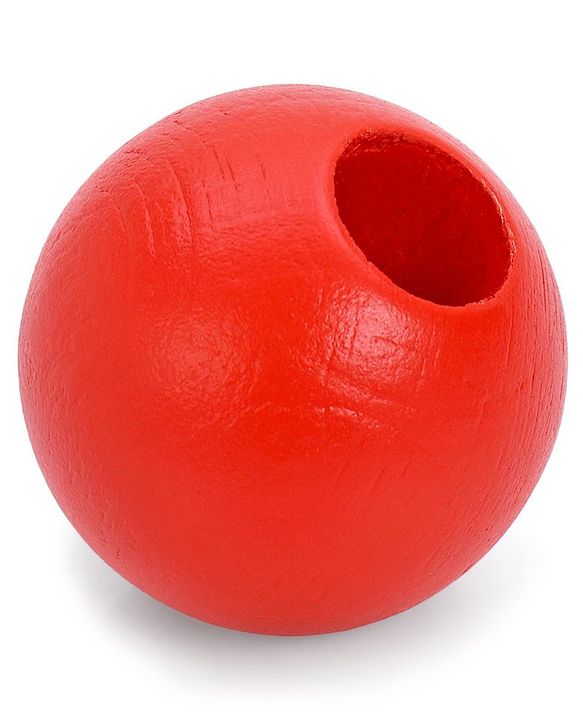 Babyhug Premium Wooden Rainbow Stacking Rings Multicolor - 7 rings| Non-Toxic| Organic & Safe|  BIS Certified