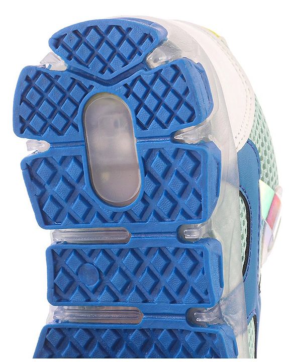 Pine Kids Sports Shoes with LED Lights - White Red