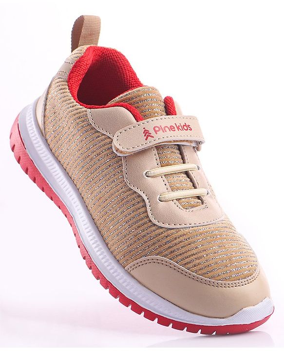 Pine Kids Sports Shoes - Golden